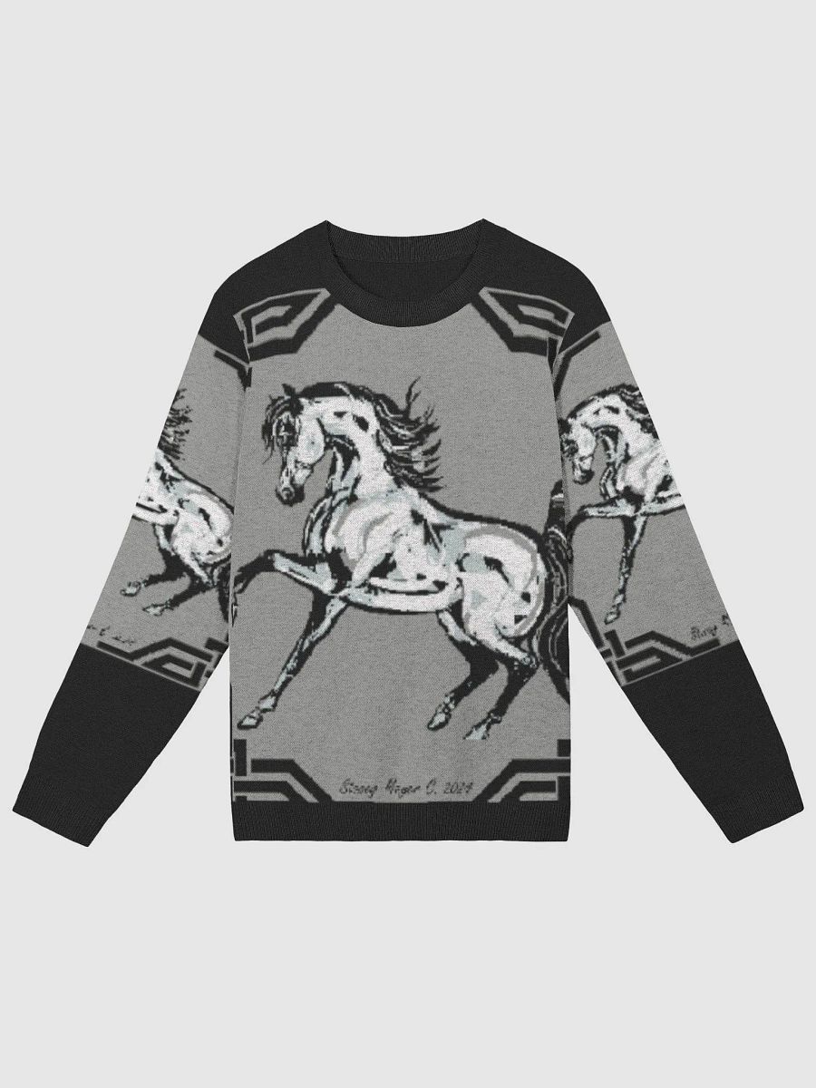 Arabian Horse Art Knit Sweater product image (1)