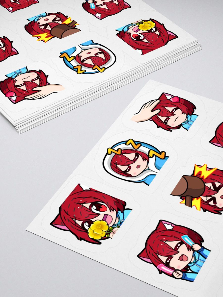 Emote Stickers - Set 1 product image (10)