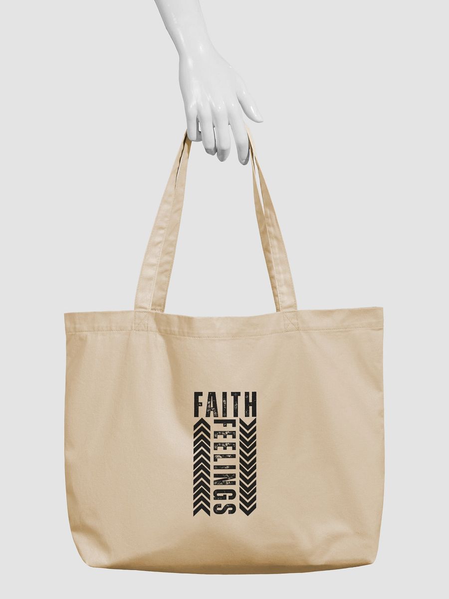 Faith Feeling Organic Tote Bag product image (4)