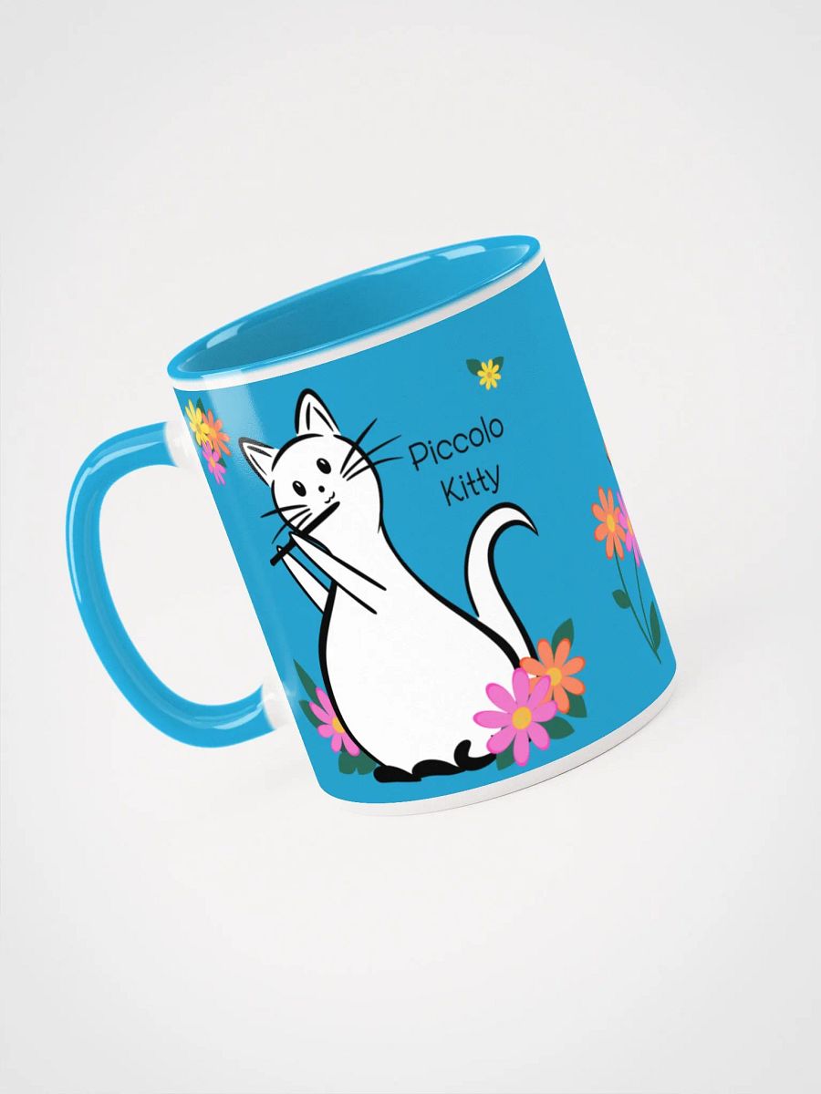 Flute Kitty Ceramic Mug - 11 0z - Piccolo product image (3)