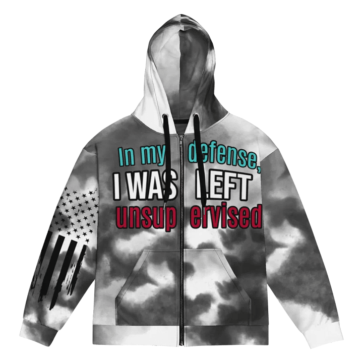 Unsupervised Rebellion Zip Hoodie product image (1)