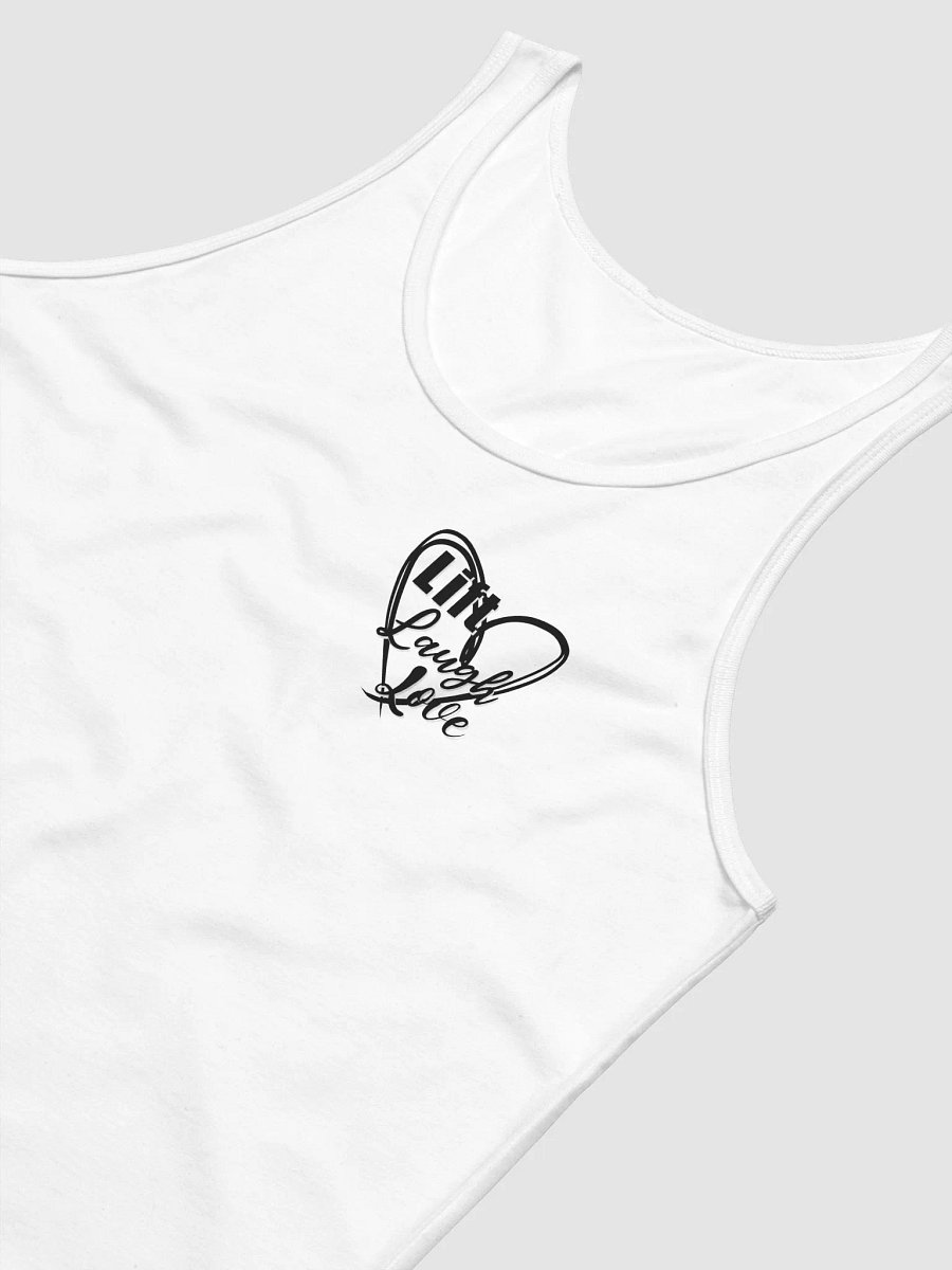 Lift Laugh Love Dark Mode Scribble Heart Tank Top product image (39)