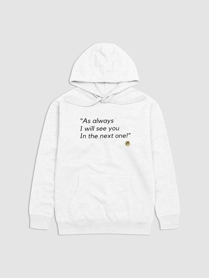 Outro (White) - Hoodie product image (1)