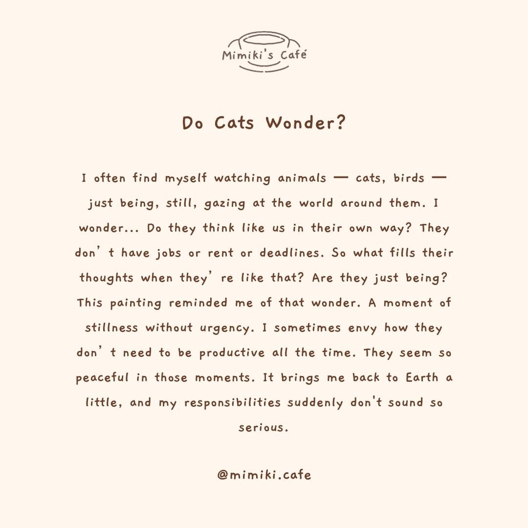 Do Cats Wonder? - Art Print product image (2)