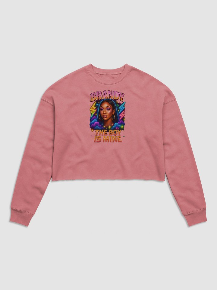Brandy Vibrant Muse Crop Sweatshirt product image (2)