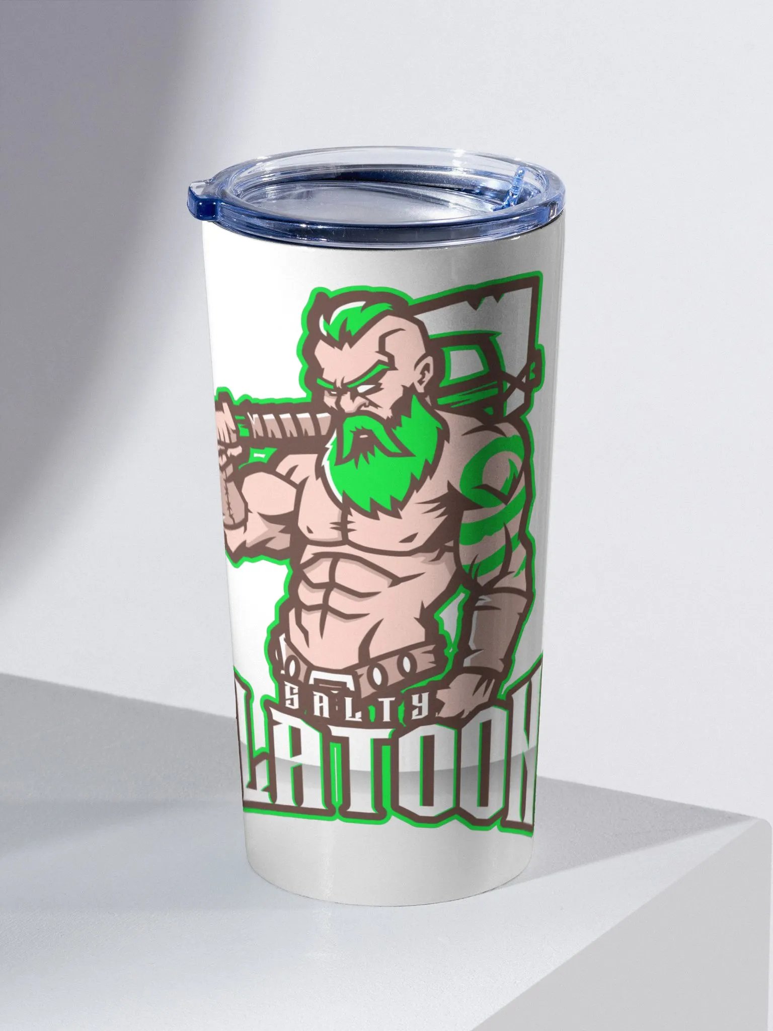 salty platoon tumbler green product image (2)