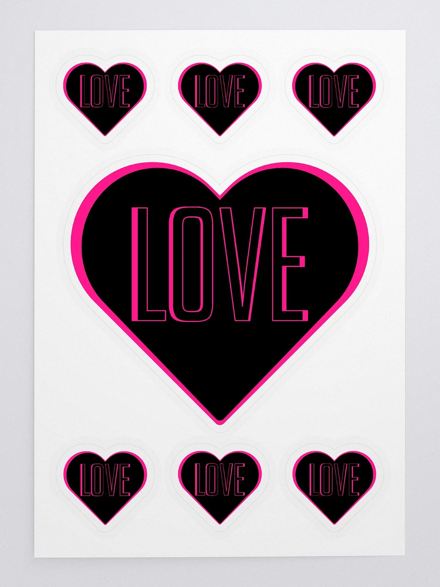 PLUR Love Sticker Sheet product image (2)