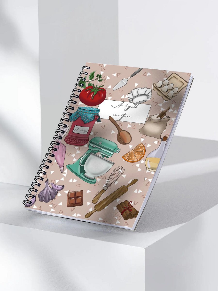 A legjobb receptjeim receptfüzet - pontozott lapokkal product image (4)