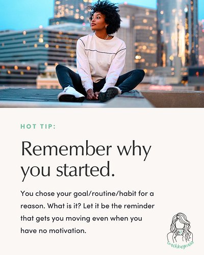Feeling a lack of motivation or momentum? You're not alone. We all face this, seriously, even me. 

So what helps get you bac...