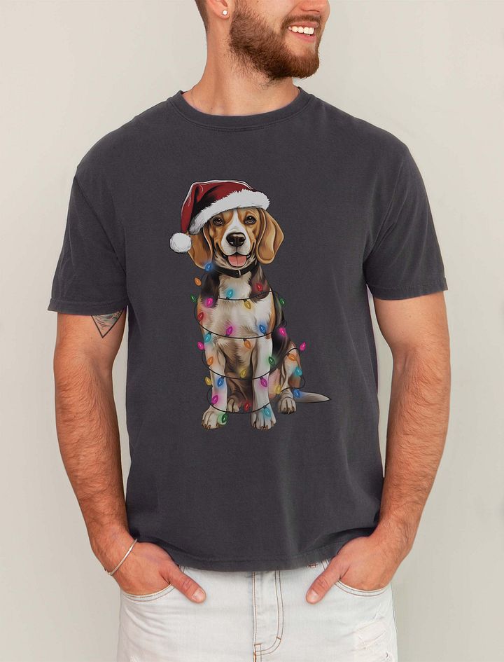 Funny Beagle Christmas T-Shirt for Beagle Paw-rents product image (21)
