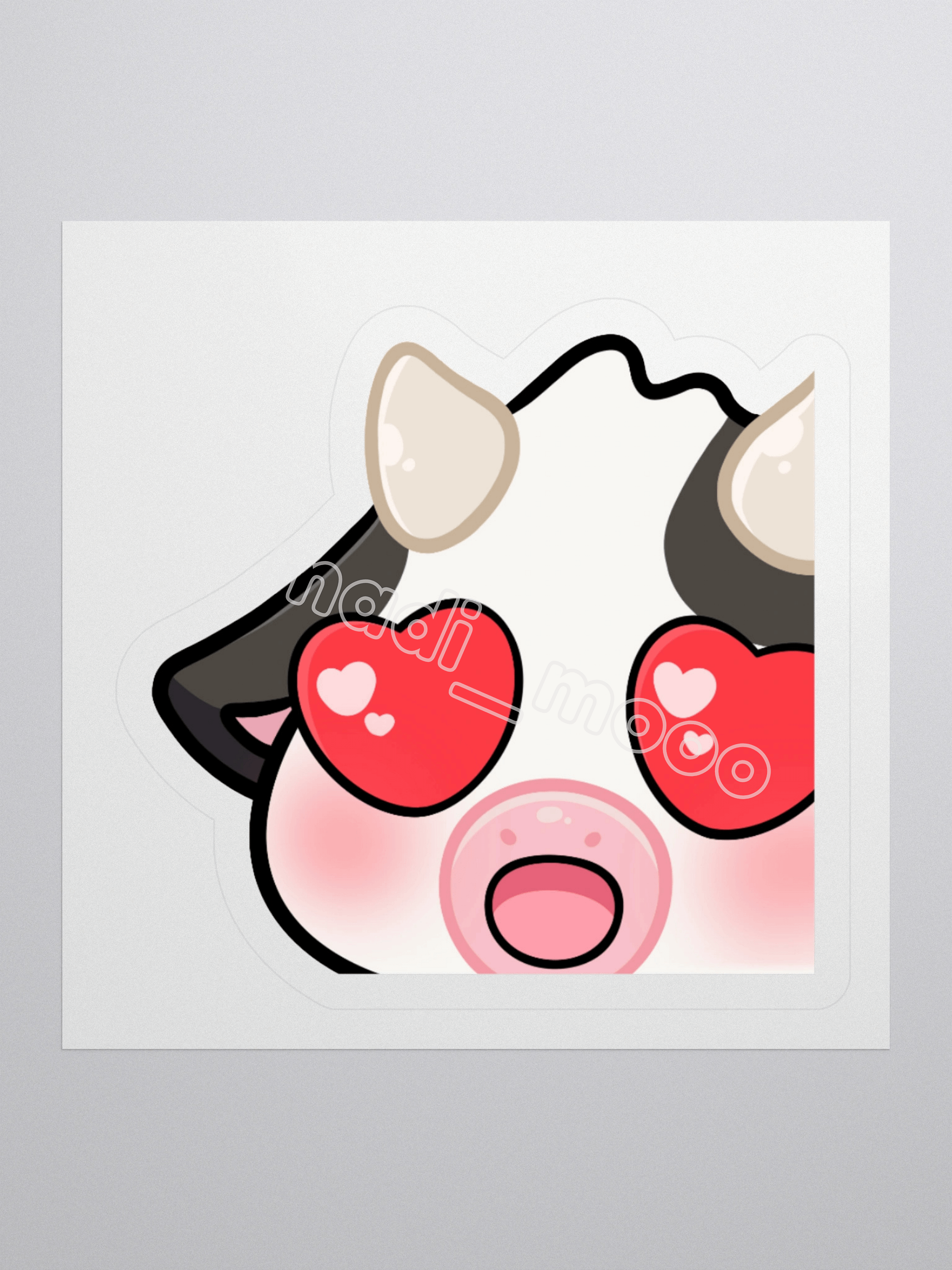 Heart Eyes Cow product image (1)