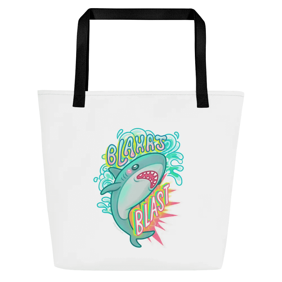 Blahaj Blast Tote Bag product image (2)