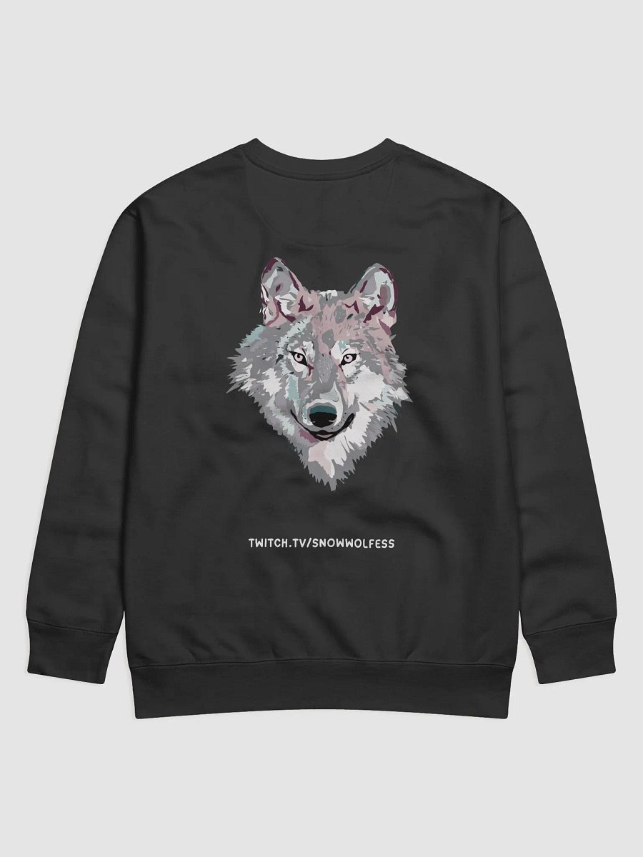 Wild Colors Wolf Head Premium Sweatshirt product image (10)