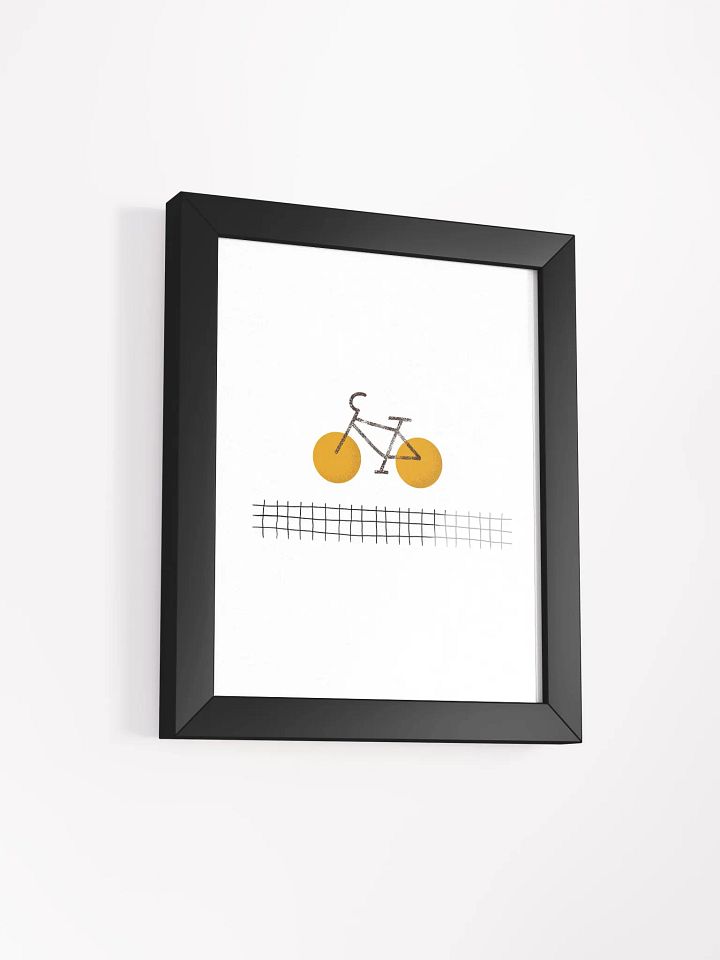 Whimsical Bicycle Dreams Framed Poster product image (39)