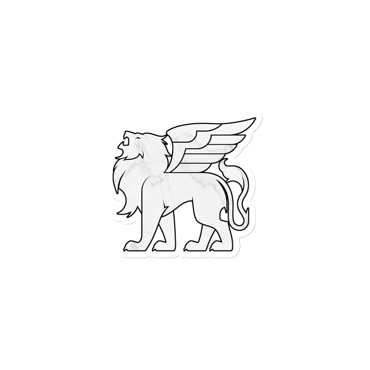 Verardi Famiglia Emblem (White) ✦ Die-Cut Magnets product image (1)