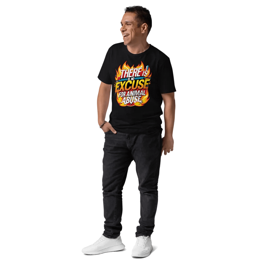 Flaming Message Organic Tee product image (10)