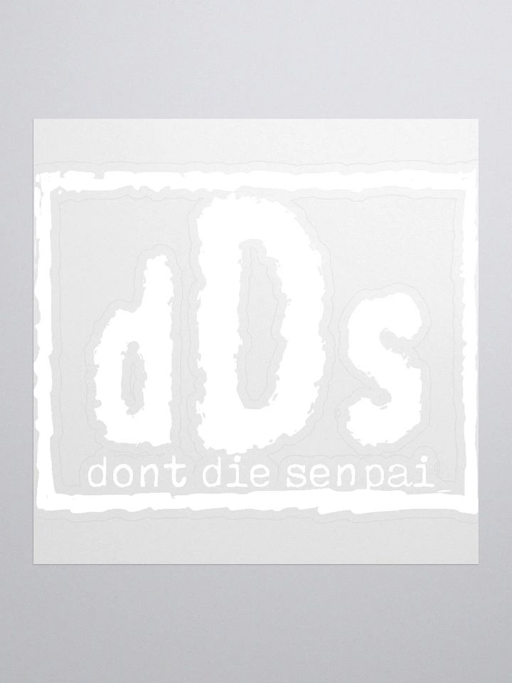 DDS White Sticker product image (1)