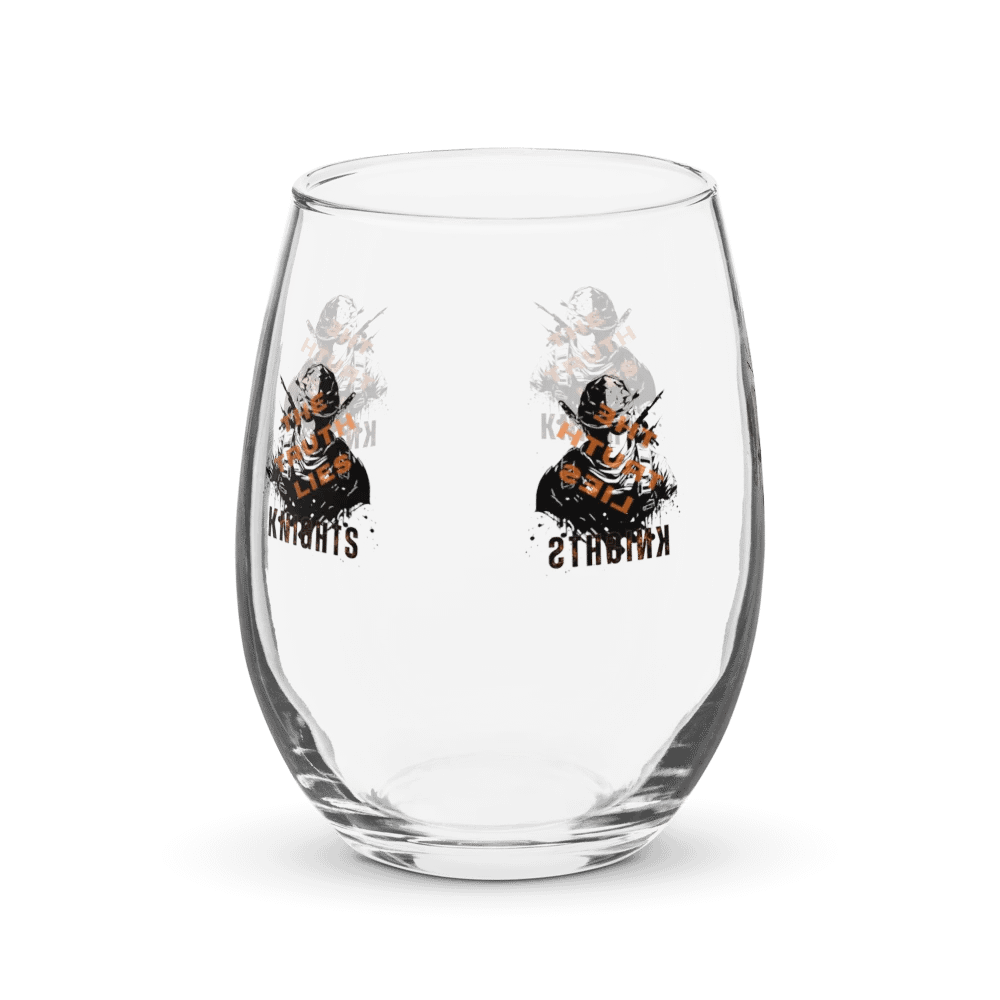 The Truth Lies Stemless Wine Glass product image (4)