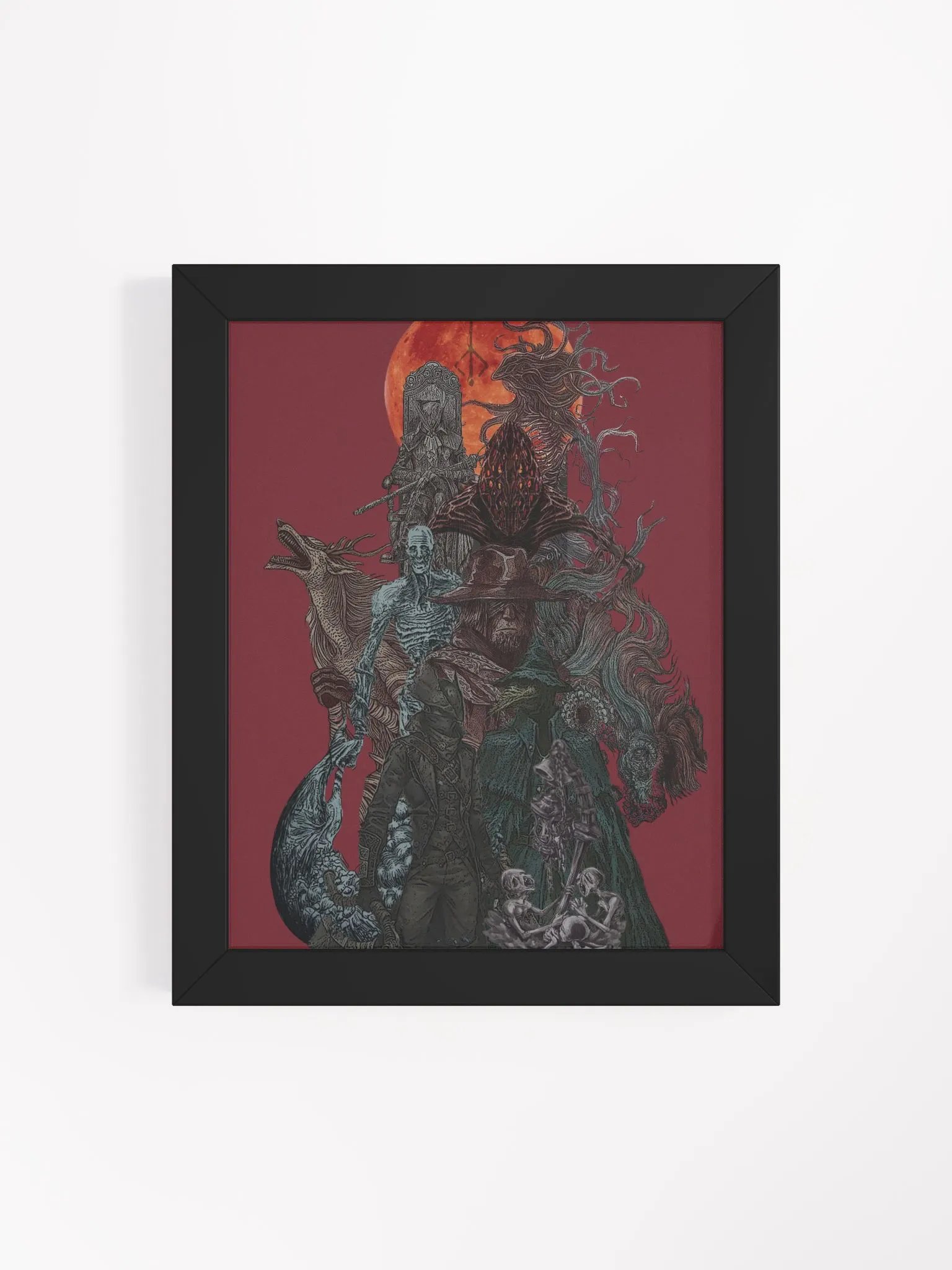 Bloodborne – Gothic Nightmare Fan Art Poster Print product image (4)