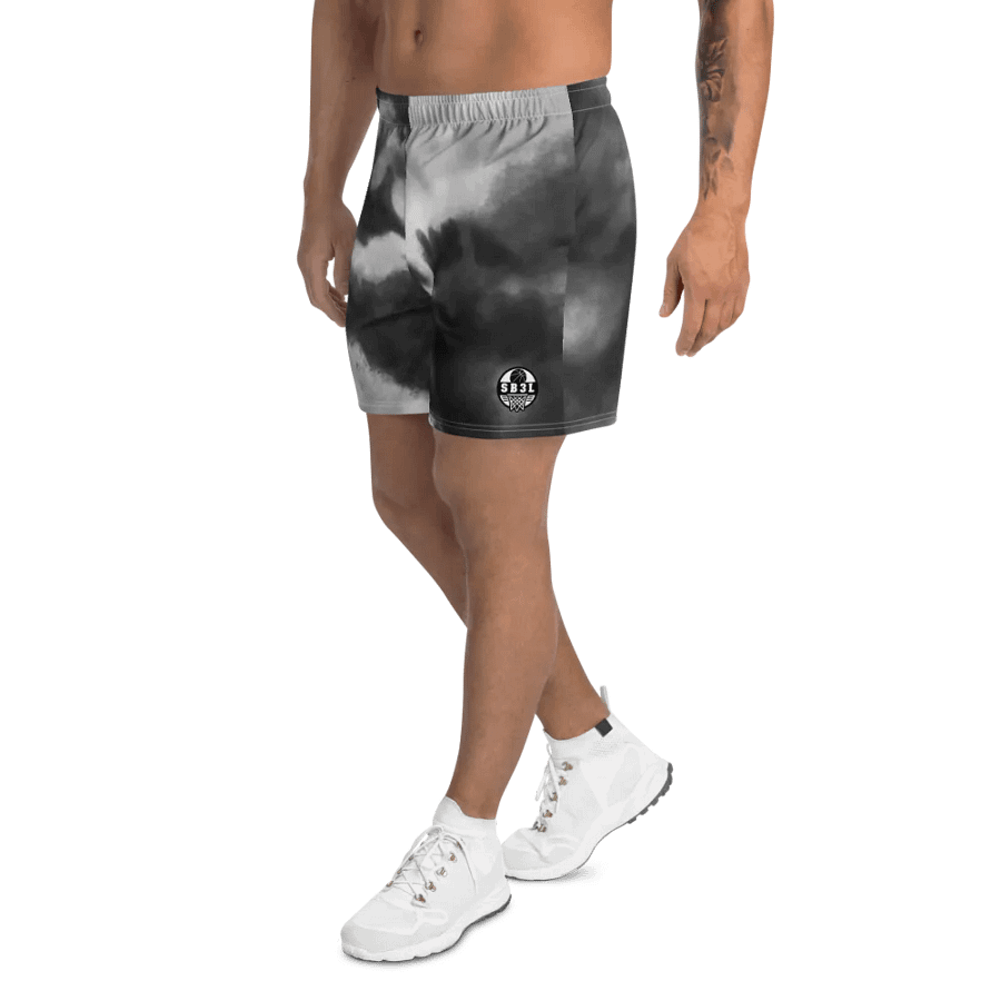 SB3L Black Tie Die Shorts product image (1)