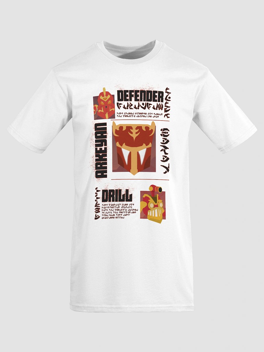 Red Arkus citizens T-shirt Front Design product image (47)