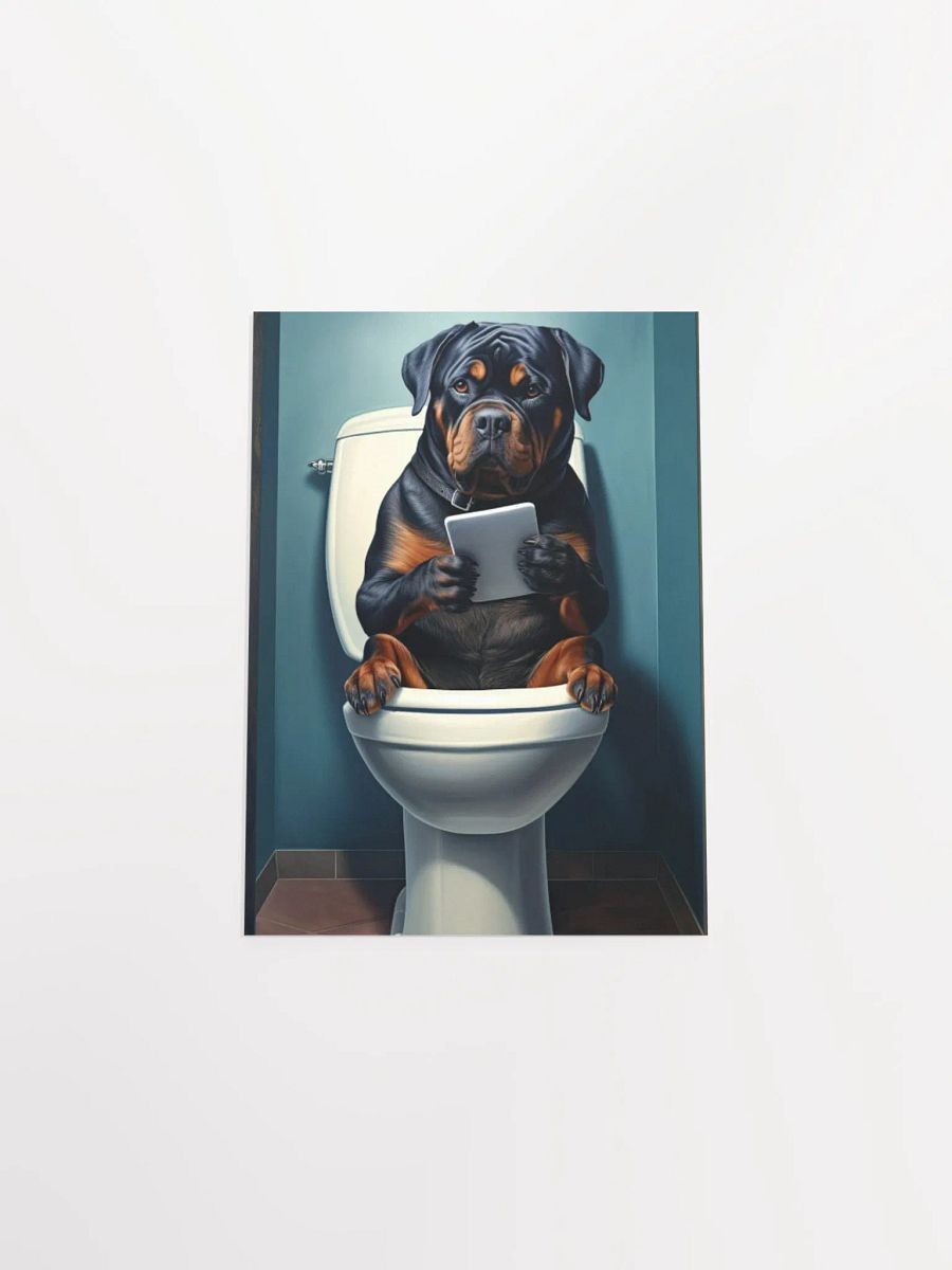 Rottweiler in Toilet product image (22)