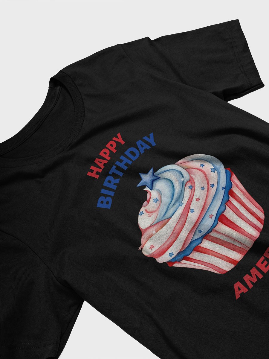 Patriotic Birthday Cupcake T-Shirt product image (10)