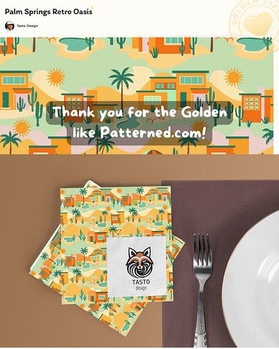 I received a Golden Like from the people @patterned_com ! I am so gratefull and it gives me a boost to design new patterns! T...