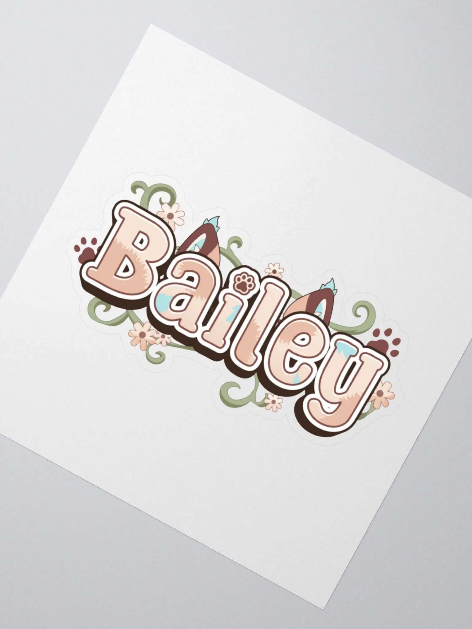 Floral Feline Stickers product image (4)