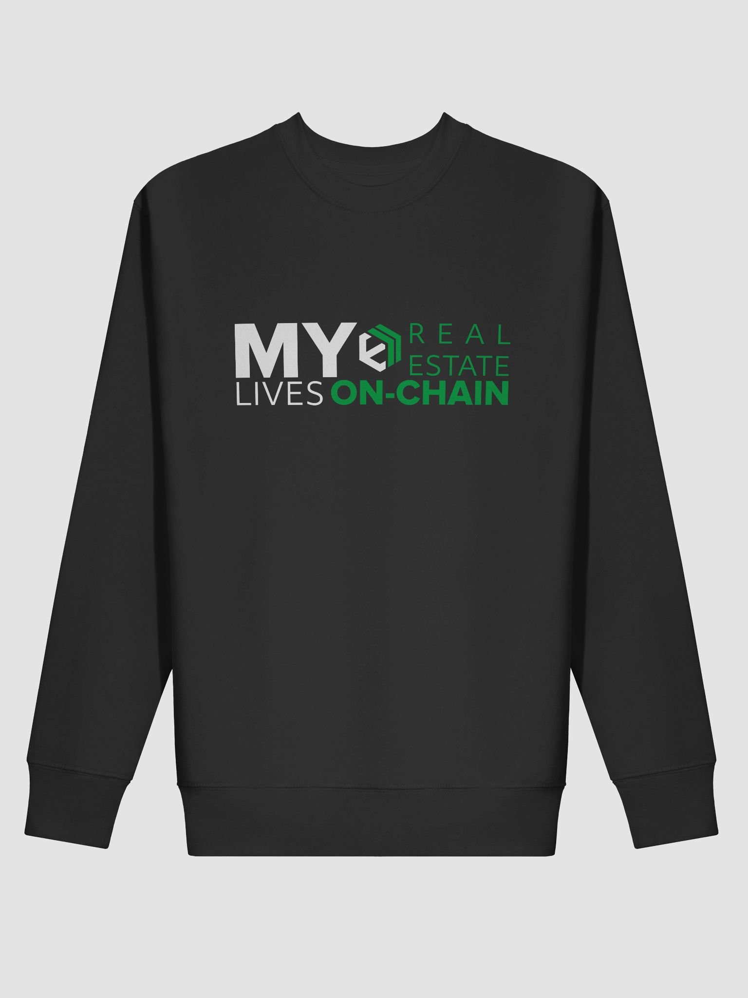 My Real Estate Lives On-Chain - Crewneck Sweater product image (2)