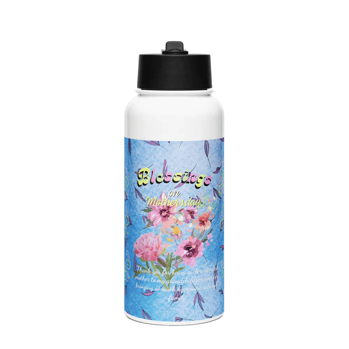 Mother's Day Blessings Stainless Steel Water Bottlefor daughter moms product image (1)