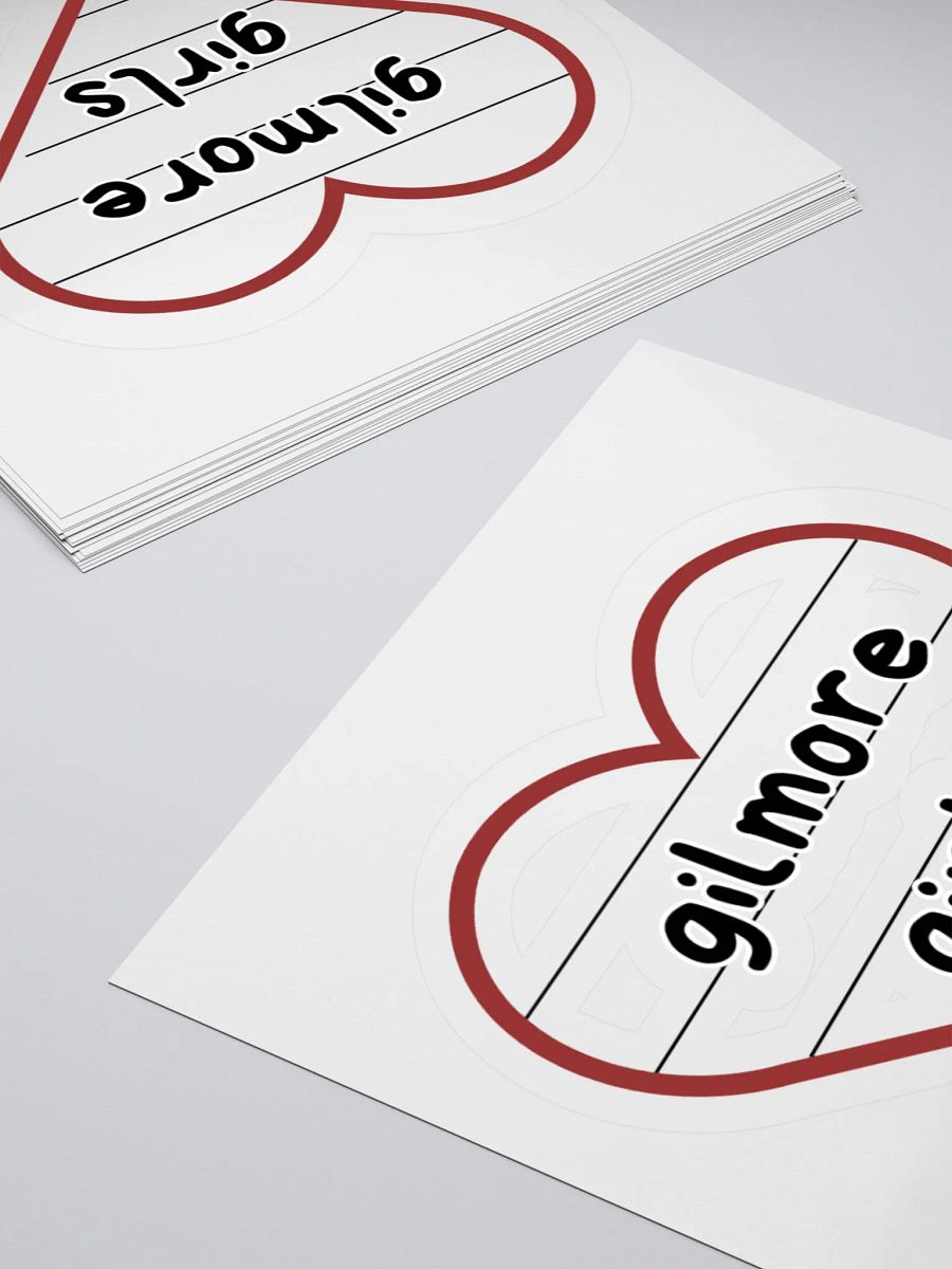 Gilmore Girls Heart - Sticker product image (5)