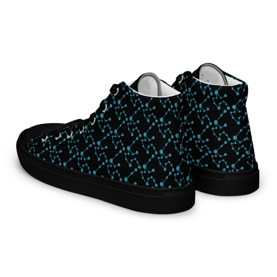 Blue Aquarius Dream Women's High Tops product image (14)