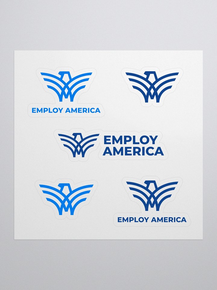 Employ America New Logo Stickers product image (1)
