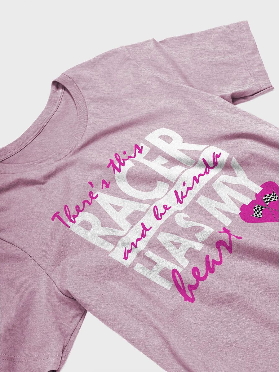 Racer Has My Heart - Unisex T-shirt Bella Canvas 3001 product image (13)