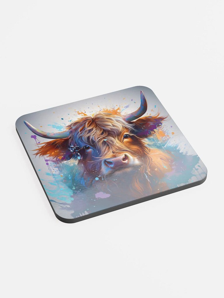 Highland Cow (1) Coaster product image (2)