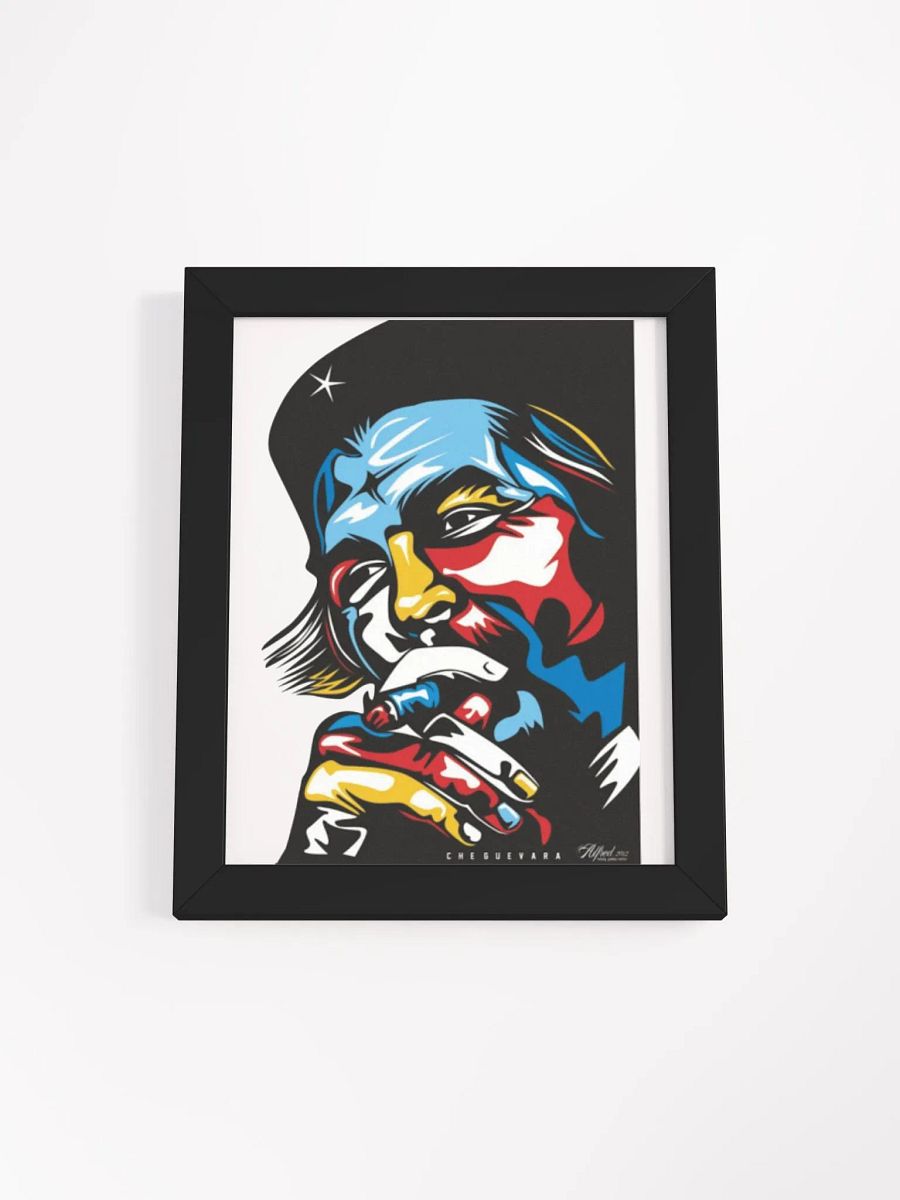 che guevara Wood Framed Matte Poster product image (9)