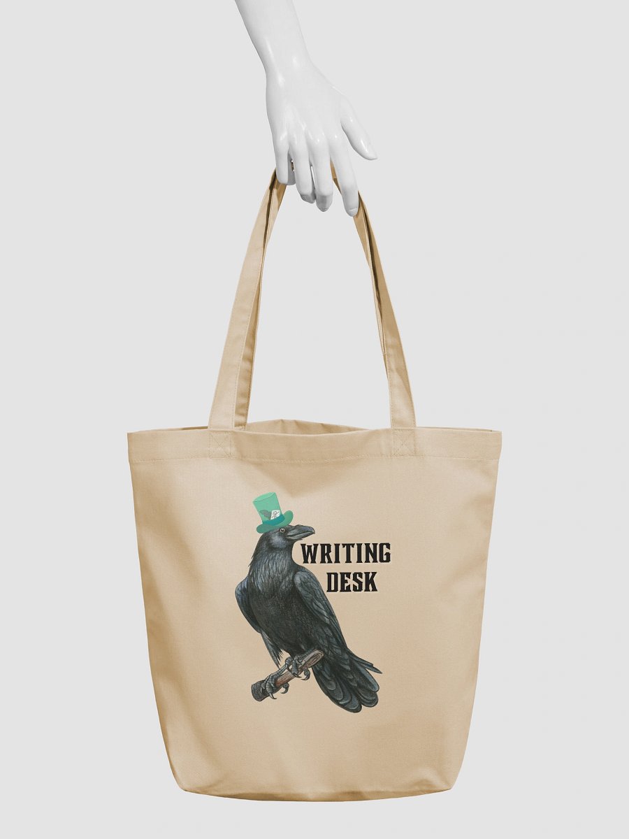 Raven's Writing Desk Eco Tote product image (3)