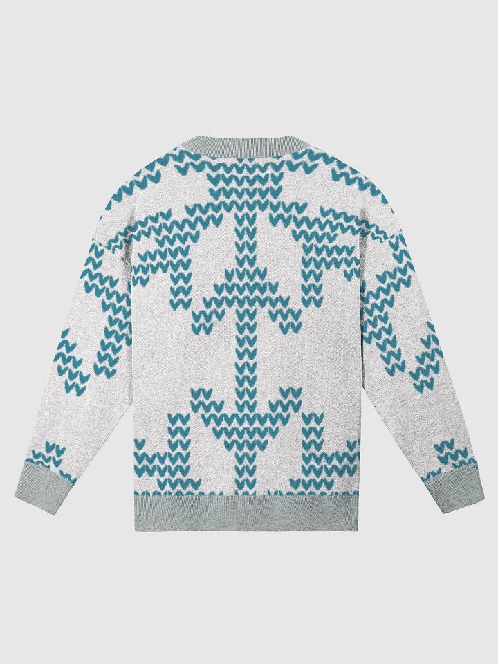 Snowy Cozy Jacquard Knit Sweater: Cotton Dream product image (7)