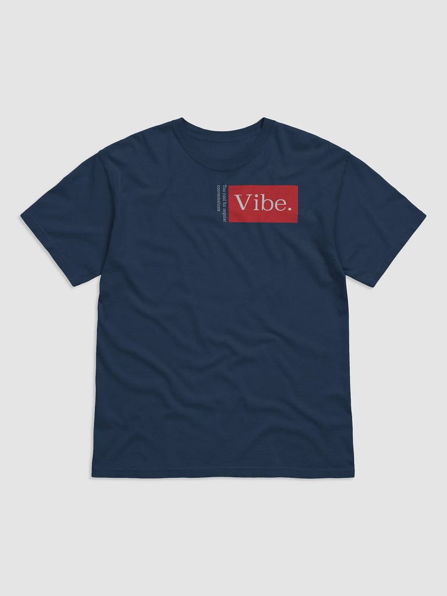 Vibe Comfort: Red Graphic T-Shirt product image (5)