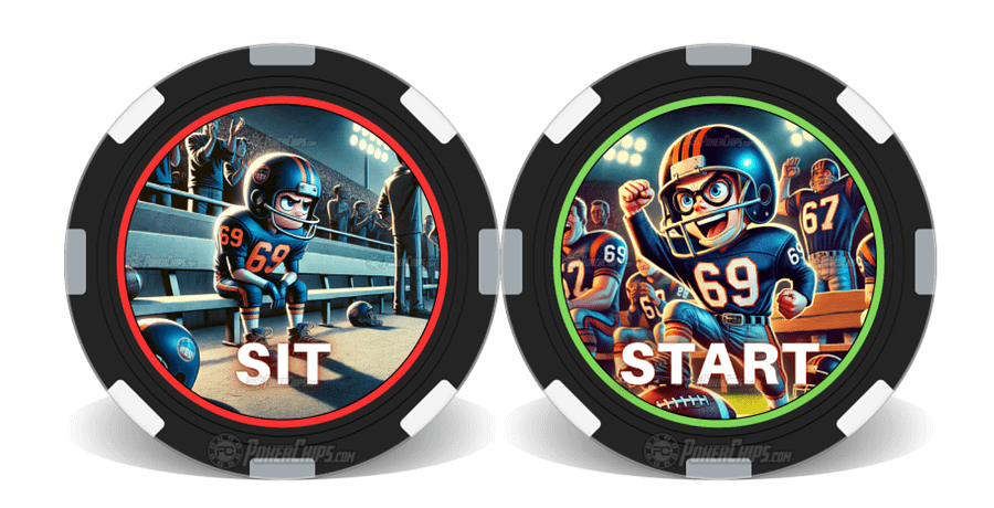 Start/Sit Poker Chip – With the Legend of Little Jimmy product image (3)