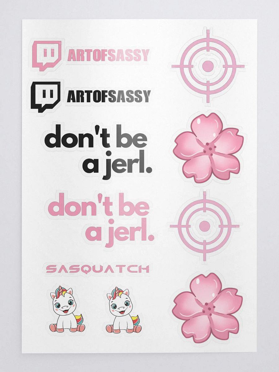 Sassy Sticker Sheet product image (1)