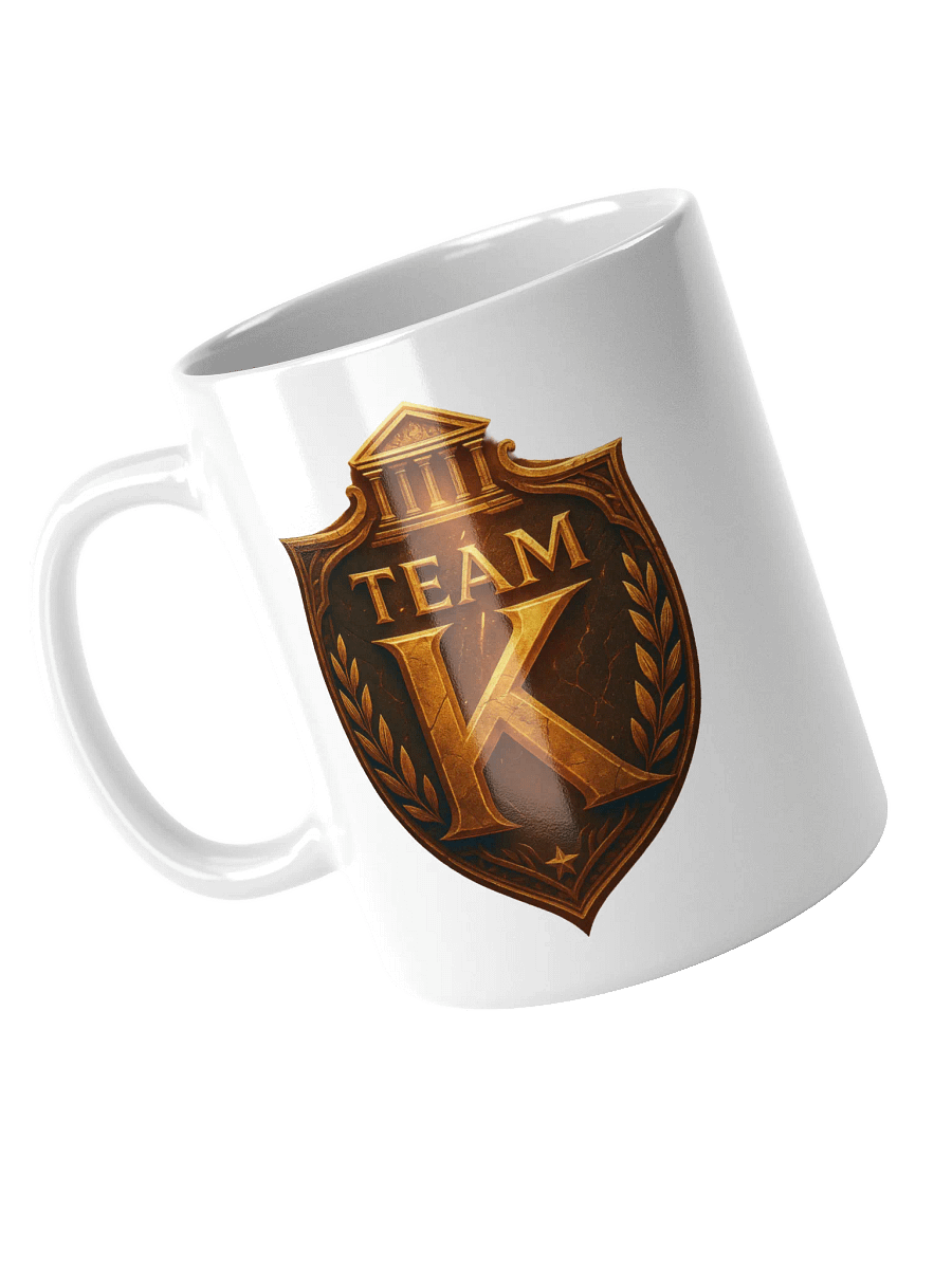 Team K V-5 White Mug product image (3)