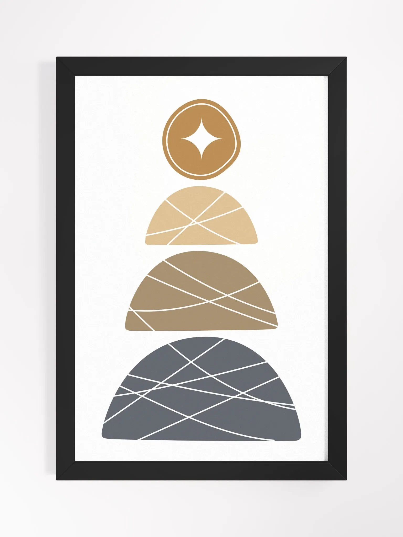 Cosmic Harmony Framed Matte Poster product image (5)