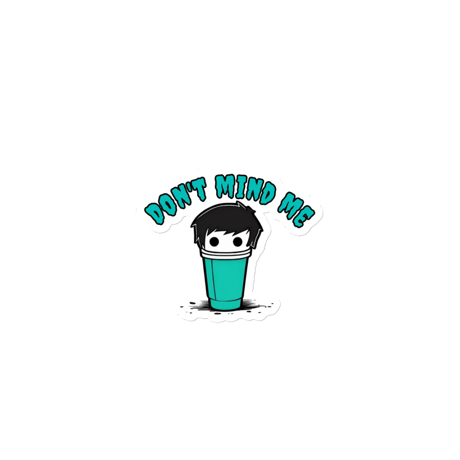 emo dont mind Magnet product image (1)