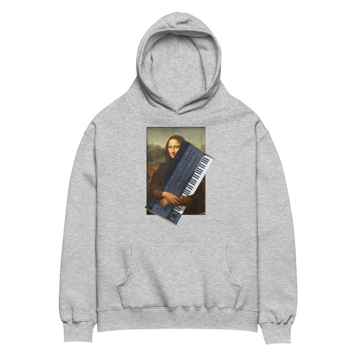 MoBNa LiXA by by Frank Fonik (Oberheim OB-XA), Techno EDM Unisex Premium Oversized Hoodie product image (1)