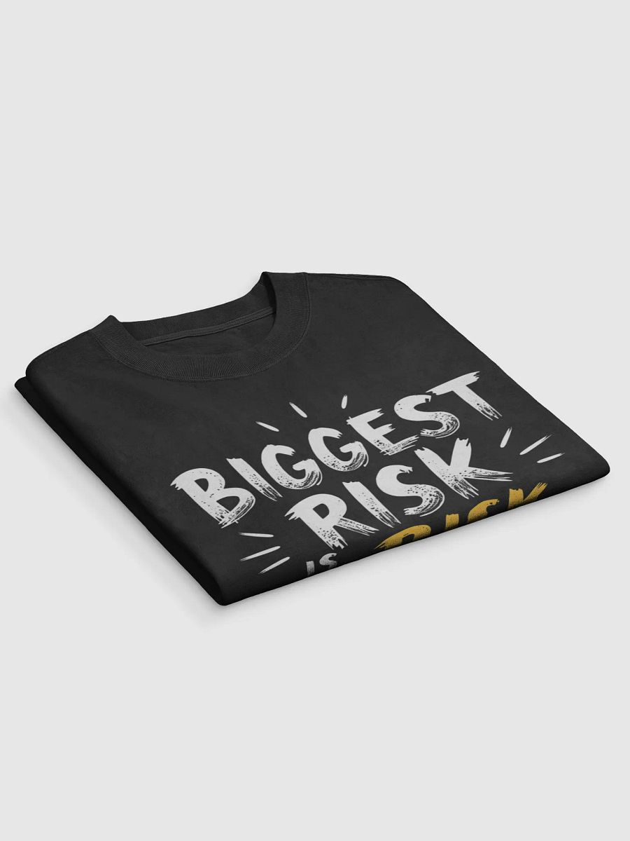 Biggest Risk Is No Risk – Exclusive Mark Zuckerberg Inspired T-Shirt for Visionaries Who Dare to Dream Big product image (3)