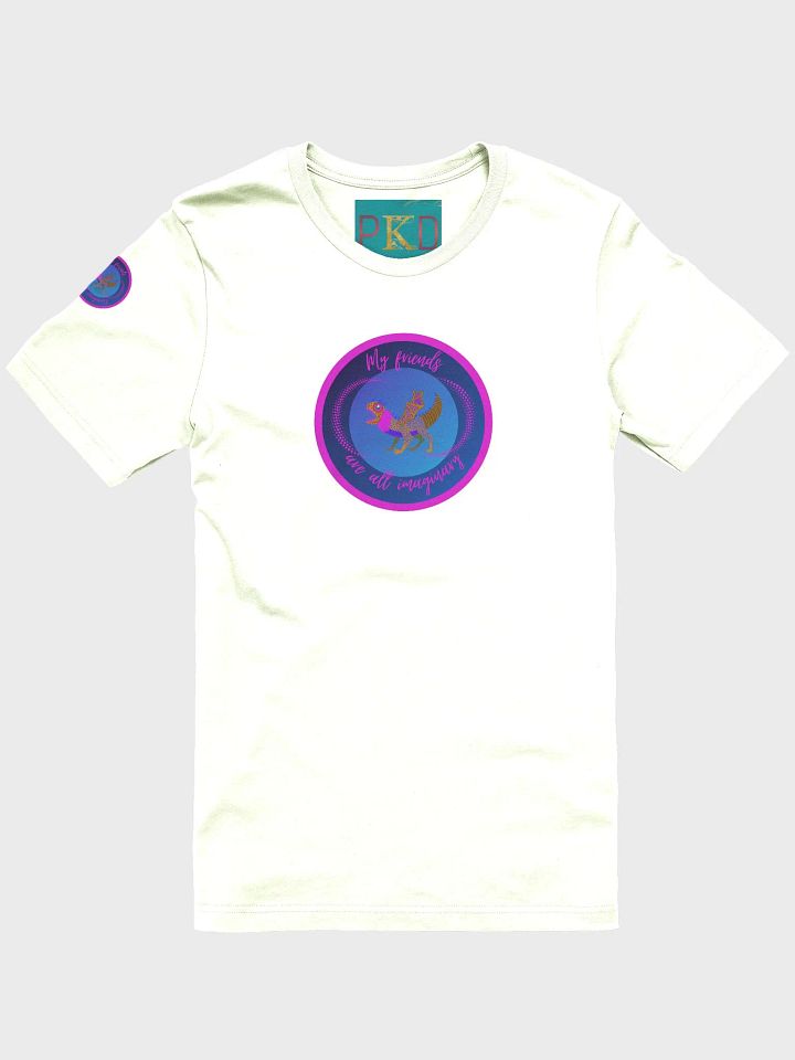 My Friends are all Imaginary Supersoft T-shirt product image (3)