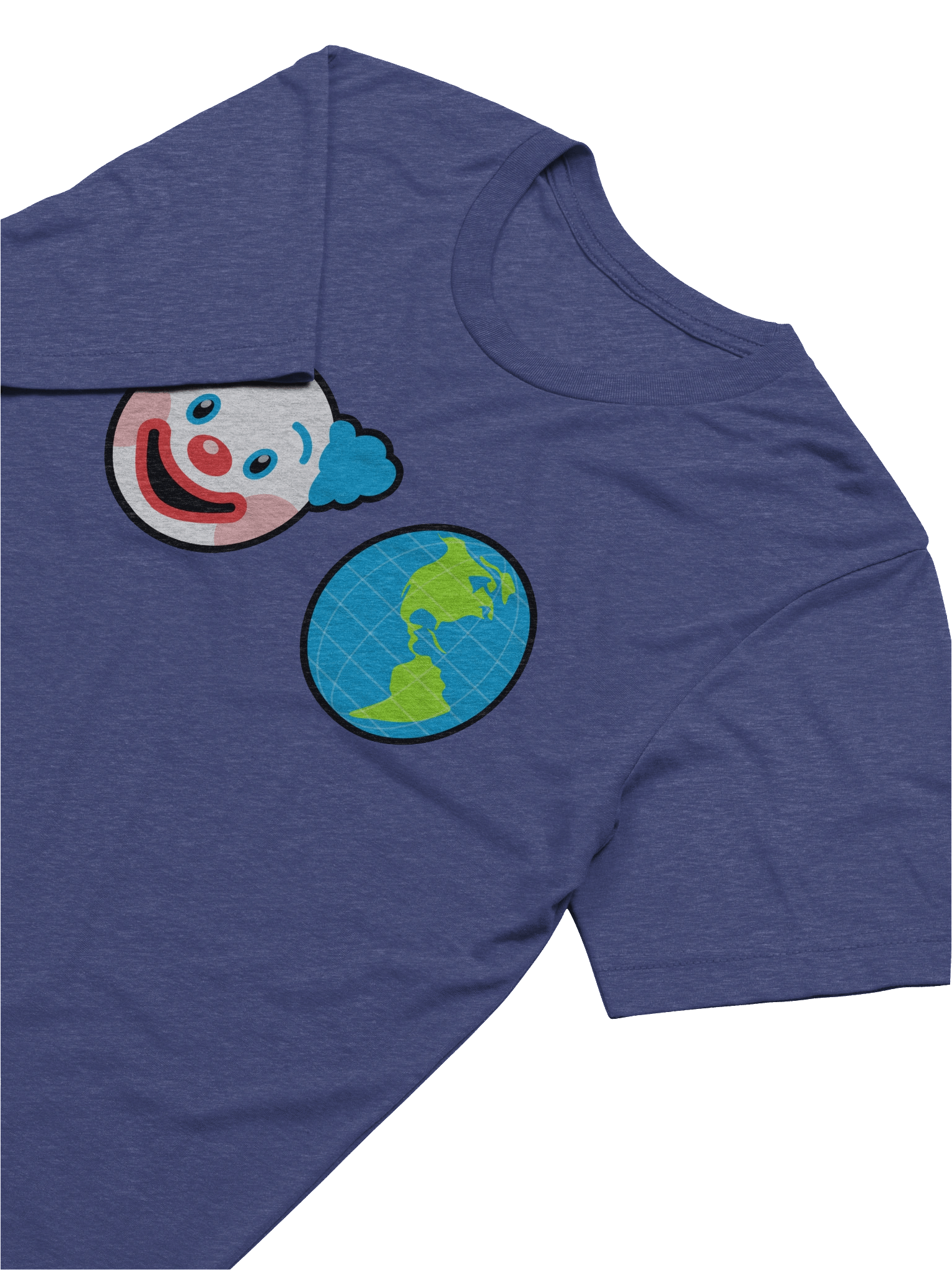CLOWN WORLD! (triblend shirt) product image (6)