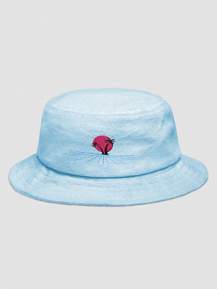 Retro Sun Palm Bucket Hat product image (1)
